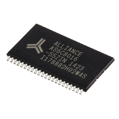 Alliance Memory SRAM, AS6C8016-55ZIN- 8Mbit