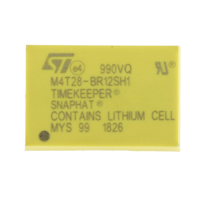 STMicroelectronics M4T28-BR12SH1, Battery Backup IC, 2.8 V 4-Pin, SNAPHAT