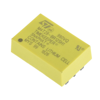 STMicroelectronics M4T28-BR12SH1, Battery Backup IC, 2.8 V 4-Pin, SNAPHAT