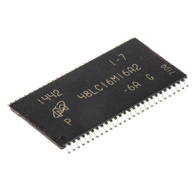 Micron MT48LC16M16A2P-6A:G, SDRAM 256MB Surface Mount, 167MHz, 3 V to 3.6 V, 54-Pin TSOP