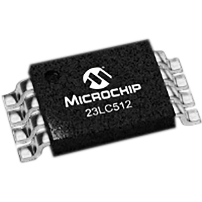 Microchip SRAM, 23LC512-I/ST- 512kbit
