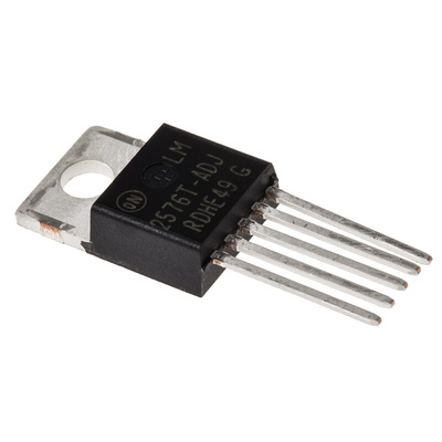 onsemi, LM2576T-ADJG Step-Down Switching Regulator, 1-Channel 3A Adjustable 5-Pin, TO-220
