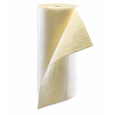 Ecospill Ltd Chemical Spill Absorbent Roll 128 L Capacity, 1 Per Package