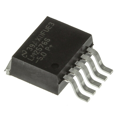 Texas Instruments, LM2576S-5.0/NOPB Step-Down Switching Regulator, 1-Channel 3A 5-Pin, D2PAK