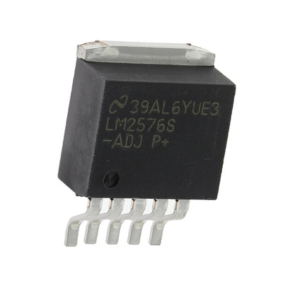 Texas Instruments, LM2576S-ADJ/NOPB Step-Down Switching Regulator, 1-Channel 3A Adjustable 6-Pin, D2PAK