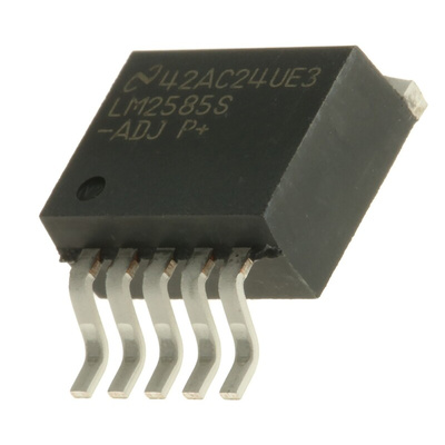 Texas Instruments LM2585S-ADJ/NOPB, Boost Converter, Step Up 3A Adjustable, 115 kHz 5-Pin, TO-263