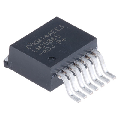 Texas Instruments LM2586S-ADJ/NOPB, Boost Converter, Step Up 3A Adjustable, 200 kHz 7-Pin, TO-263