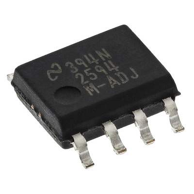 Texas Instruments, LM2594M-ADJ/NOPB Step-Down Switching Regulator, 1-Channel 500mA Adjustable 8-Pin, SOIC
