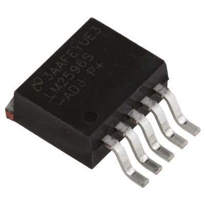 Texas Instruments, LM2596S-ADJ/NOPB Step-Down Switching Regulator, 1-Channel 3A Adjustable 5-Pin, D2PAK