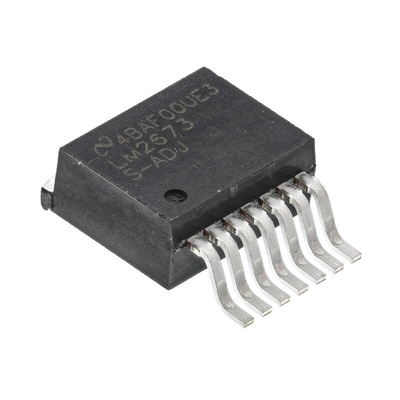 Texas Instruments, LM2673S-ADJ/NOPB Step-Down Switching Regulator, 1-Channel 3A Adjustable 7-Pin, D2PAK