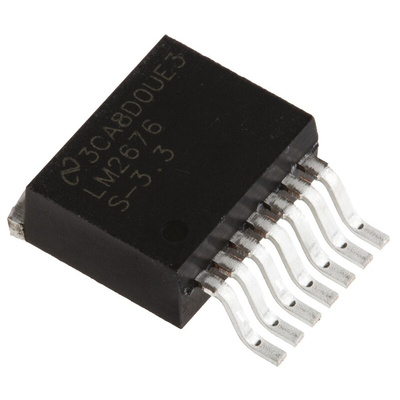 Texas Instruments, LM2676S-3.3/NOPB Step-Down Switching Regulator, 1-Channel 3A 7-Pin, D2PAK