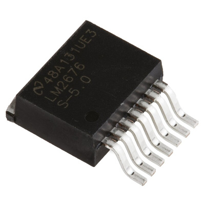 Texas Instruments, LM2676S-5.0/NOPB Step-Down Switching Regulator, 1-Channel 3A 7-Pin, D2PAK