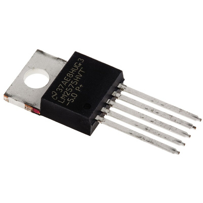 Texas Instruments, LM2575HVT-5.0/NOPB Step-Down Switching Regulator, 1-Channel 1A 5-Pin, TO-220