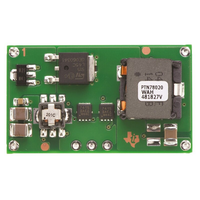 Texas Instruments, PTN78020WAH Step-Down Switching Regulator, 1-Channel 6A 7-Pin, DIP Module