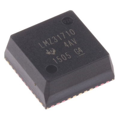 Texas Instruments, LMZ31710RVQT DC-DC Converter, 1-Channel 10A Adjustable 42-Pin, BQFN