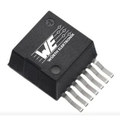 Wurth Elektronik 171030601, 1-Channel, Step Down DC-DC Converter, Adjustable, 3A 7-Pin, TO263-7EP