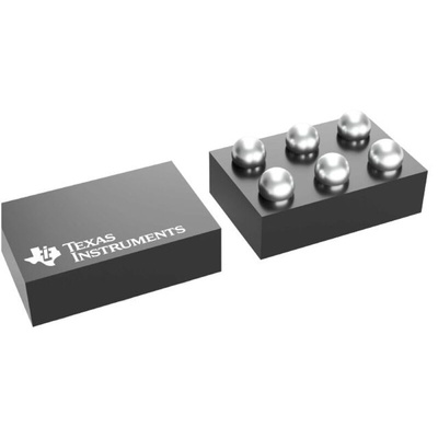 Texas Instruments TPS6208812YFPT, 1-Channel, Step Down DC-DC Converter, 3A 6 Pin-Pin, DSBGA