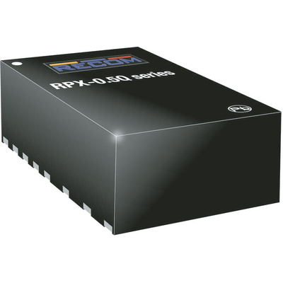 Recom, RPX-0.5Q-CT Step-Down Switching Regulator, 1-Channel 500μA 17-Pin, QFN Package