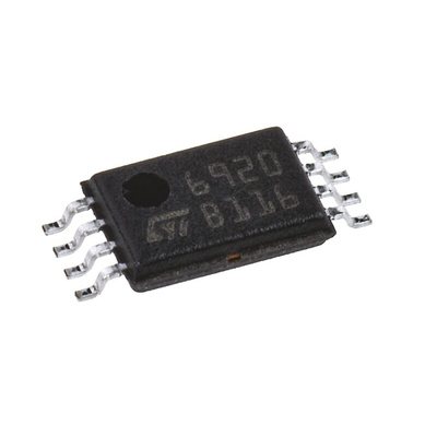 STMicroelectronics L6920D, Dual-Channel, Synchronous Boost DC-DC Converter, Adjustable/Fixed 8-Pin, TSSOP