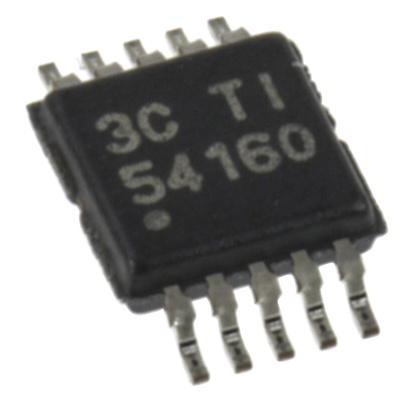 Texas Instruments, TPS54160DGQ Step-Down Switching Regulator, 1-Channel 1.5A Adjustable 10-Pin, MSOP