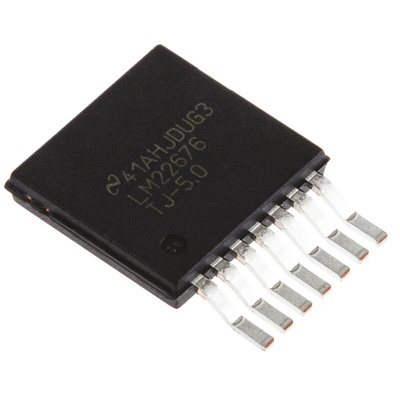 Texas Instruments LM22676TJE-5.0/NOPB, 1-Channel, Step Down DC-DC Converter 7-Pin, TO-263