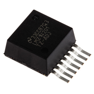 Texas Instruments, LMZ14201TZ-ADJ/NOPB Step-Down Switching Regulator, 1-Channel 1A Adjustable 7-Pin, TO-PMOD
