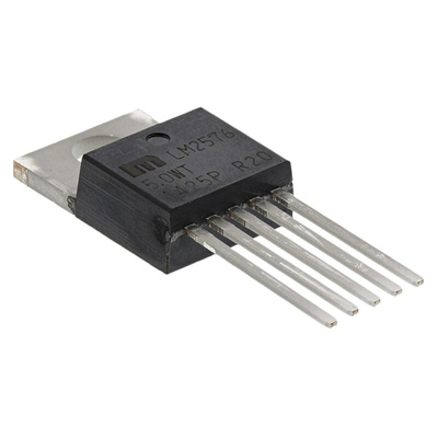 Microchip LM2576-5.0WT, 1-Channel, Step Down DC-DC Converter 5-Pin, TO-220