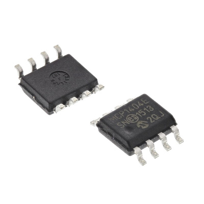 Microchip MCP1404-E/SN, MOSFET 2, 4.5 A, 18V 8-Pin, SOIC