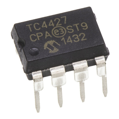 Microchip TC4427CPA, MOSFET 2, 1.5 A, 18V 8-Pin, PDIP