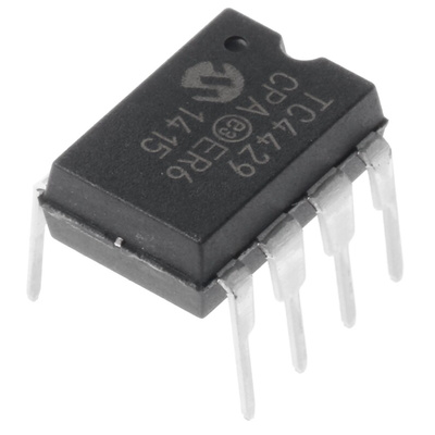 Microchip TC4429CPA, MOSFET 1, 6 A, 18V 8-Pin, PDIP