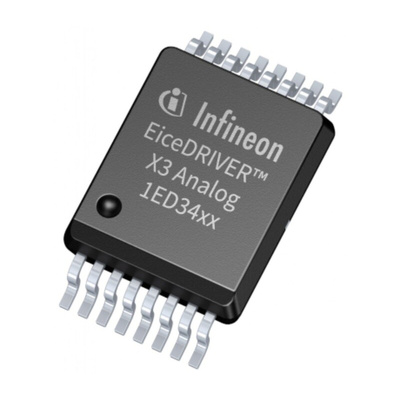 Infineon 1ED3461MU12MXUMA1, 6 A, 3 → 25V 16-Pin, PG-DSO-16