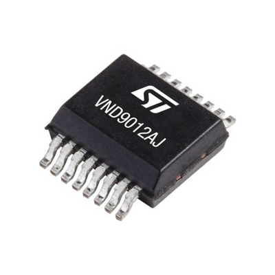 STMicroelectronics VND9012AJTR, 63 A, 4 → 28V 16-Pin, PowerSSO-16