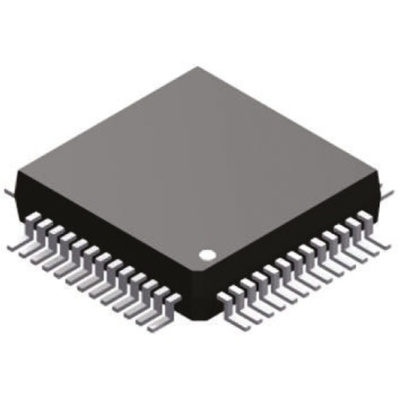 Analog Devices ADUC847BSZ62-3, 8bit 8052 Microcontroller, ADuC8, 12.58MHz, 4 kB, 62 kB Flash, 52-Pin MQFP
