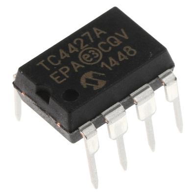 Microchip TC4427AEPA, MOSFET 2, 1.5 A, 18V 8-Pin, PDIP