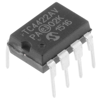 Microchip TC4422AVPA, MOSFET 1, 10 A, 18V 8-Pin, PDIP