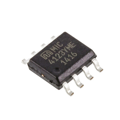 Microchip MIC4123YME, MOSFET 2, 3 A, 20V 8-Pin, SOIC