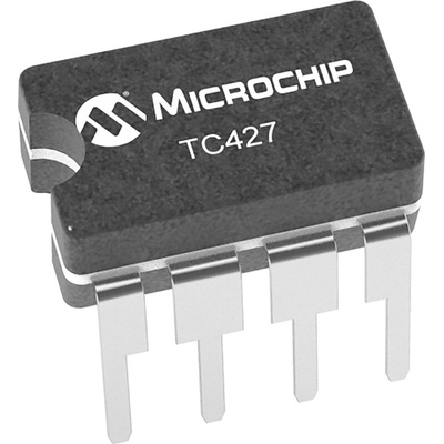 Microchip TC427CPA, MOSFET 2, 1.5 A, 18V 8-Pin, PDIP