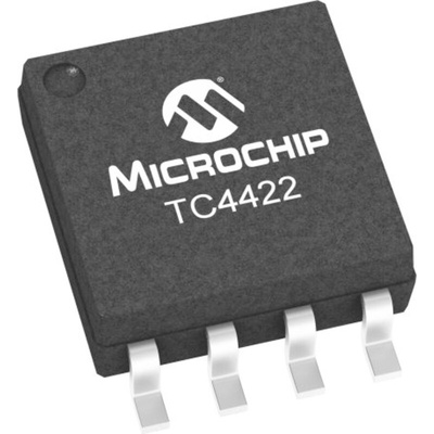 Microchip TC4422EPA Low Side MOSFET Power Driver, 9A 8-Pin, PDIP