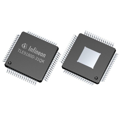 Infineon TLE9180D31QKXUMA1, 2 A, 60V 64-Pin, LQFP-64