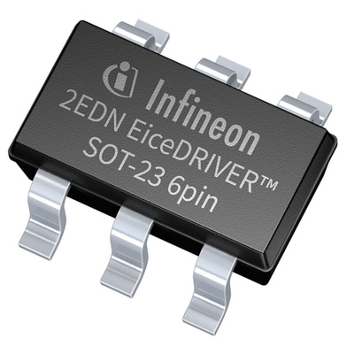 Infineon 2EDN7533BXTSA1, 5 A, 4.2 → 20V 6-Pin, SOT-23