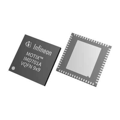 Infineon IMD701AQ064X128AAXUMA1, 5.5 → 60V 64-Pin, PG-VQFN-64-8