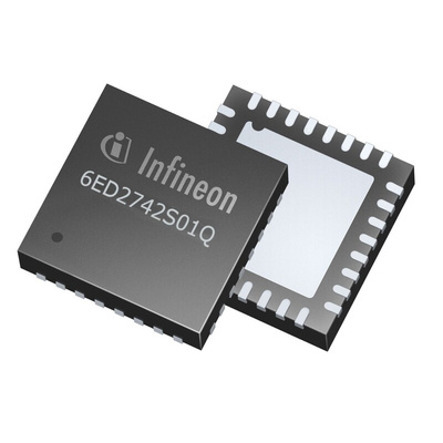 Infineon 6ED2742S01QXTMA1, 1 A, 5 → 140V 32-Pin, QFN32