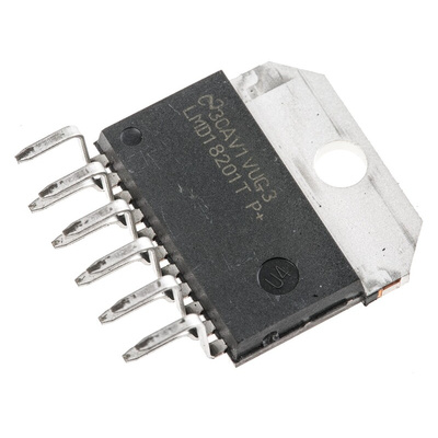 Texas Instruments LMD18201T/NOPB,  Brushed Motor Driver IC, 55 V 3A 11-Pin, TO-220