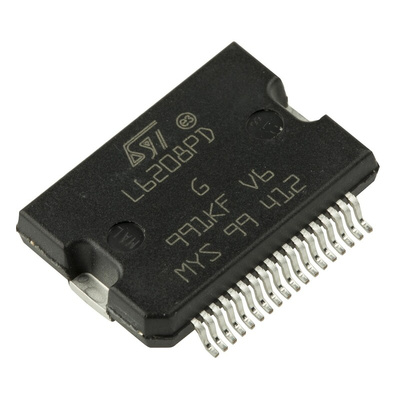 STMicroelectronics L6208PD, Stepper Motor Driver IC, 52 V 2.8A 38-Pin, PowerSO
