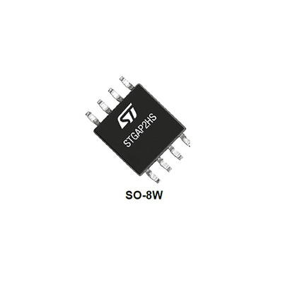 STMicroelectronics STGAP2HSCMTR Galvanic Isolated MOSFET Power Driver, 4A 8-Pin, SO-8W