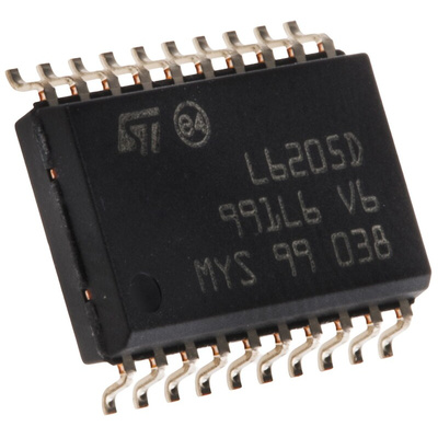 STMicroelectronics L6205D,  Brushed Motor Driver IC, 52 V 2.8A 20-Pin, SOIC