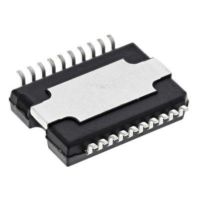 STMicroelectronics L6201PSTR,  Brushed Motor Driver IC, 48 V 4A 20-Pin, PowerSO