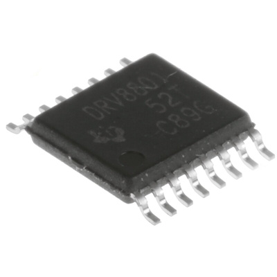 Texas Instruments DRV8801PWP,  Brushed Motor Driver IC, 36 V 1.8A 16-Pin, HTSSOP