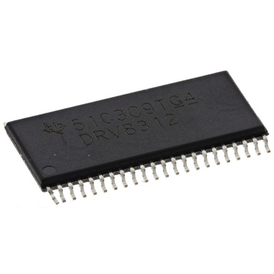 Texas Instruments DRV8312DDW, BLDC Motor Driver IC, 52 V 3.5A 44-Pin, HTSSOP