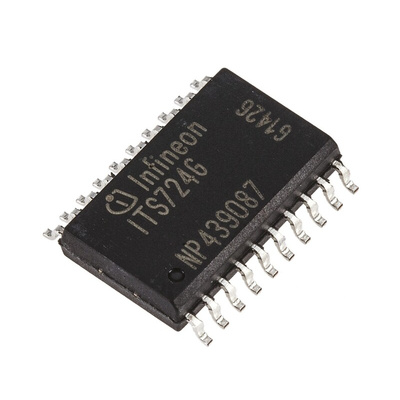 Infineon ITS724GFUMA1High Side, High Side Switch Power Switch IC 20-Pin, SOIC